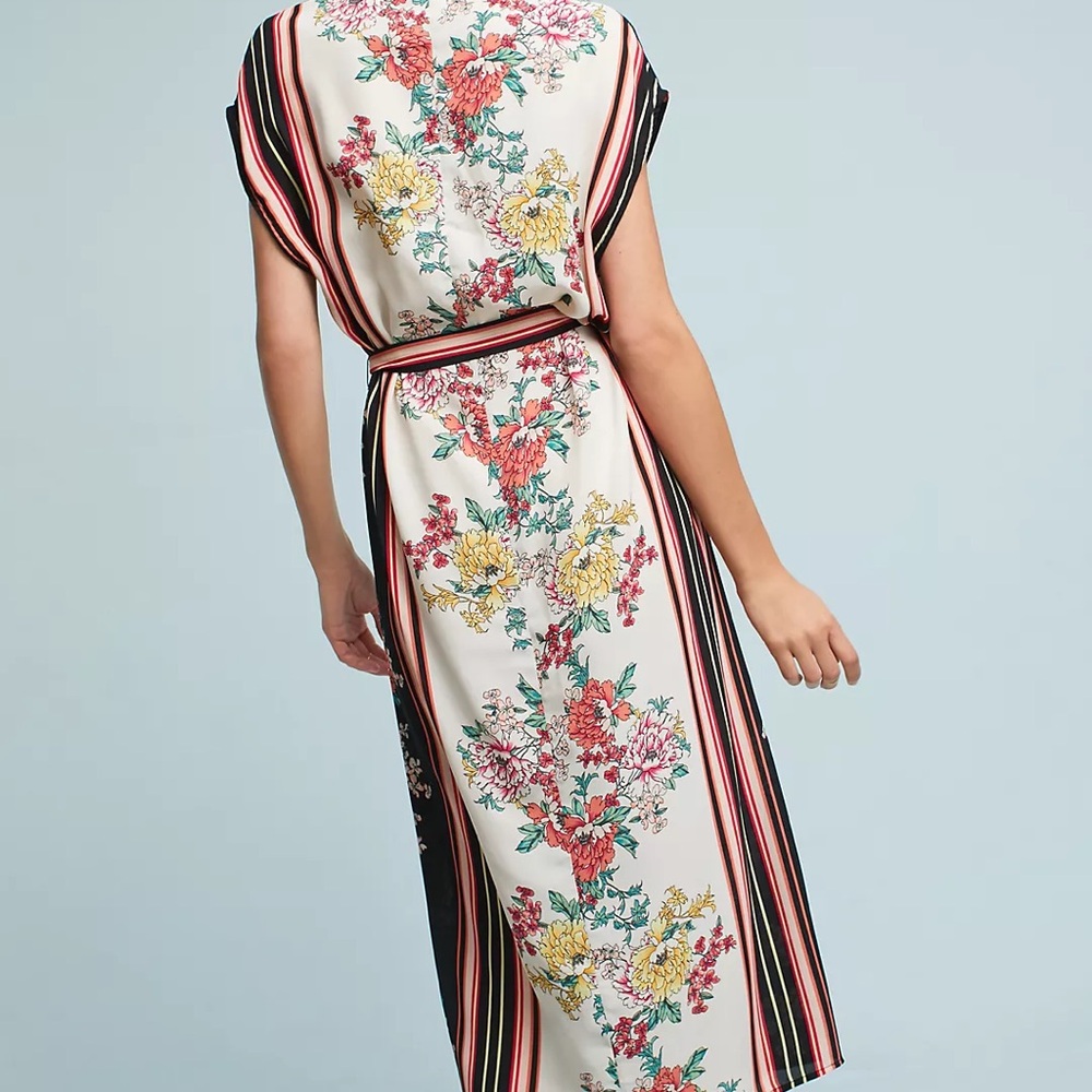 Anthropologie dRA Los Angeles Sanne Midi Dress XS - Picture 3 of 4